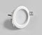 Встраиваемый светодиодный светильник Italline IT08-8018 white 4000K