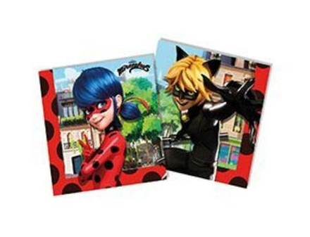 Салфетки Эко Леди Баг 33 см 20 шт.