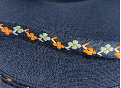 Тесьма жаккард, ш. 1 см