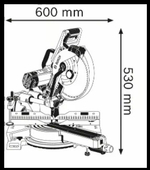 Торцовочная пила Bosch GCM 12 SDE