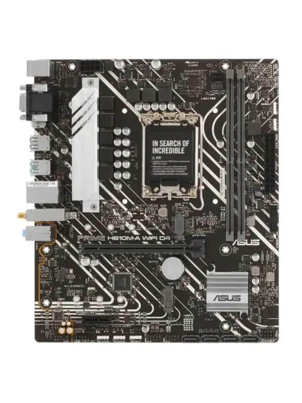 Материнская плата PRIME H610M-A WIFI D4 LGA 1700 Micro-ATX
