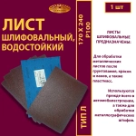 Лист 170х240 P100