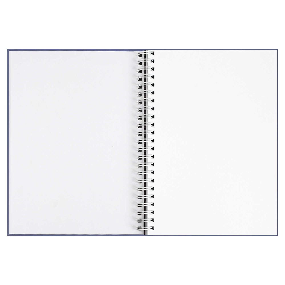 Альбом для рисования (Скетчпад) А5+ 40 л, блок - белый офсет 120 г/м², арт. 70194 ДОМ НА ОЗЕРЕ /обложка полноцветная печать, твёрдый переплёт на гребне, матовая ламинация, УФ-лак выборочный /