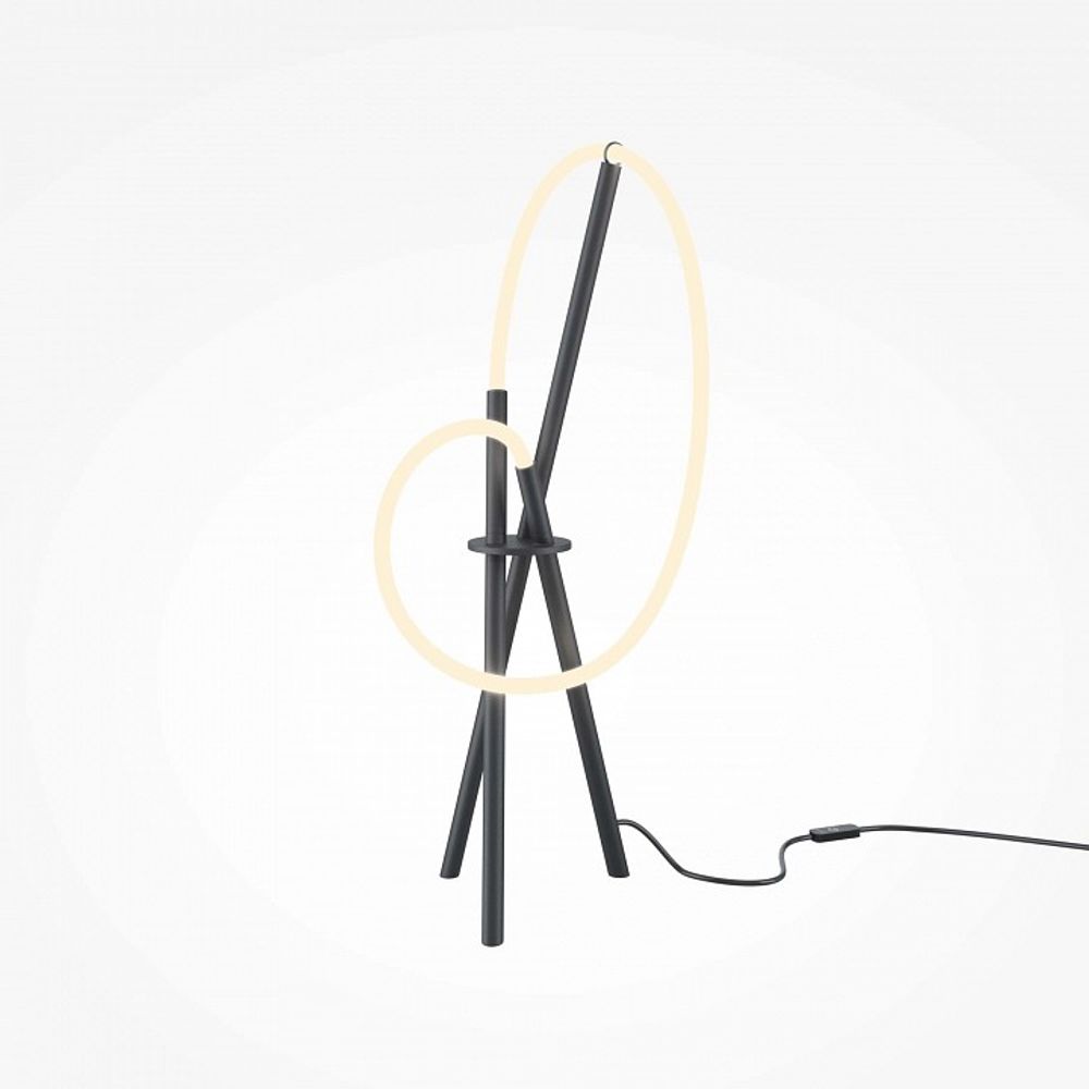 Настольная лампа декоративная Maytoni Crochet MOD369TL-L15B3K