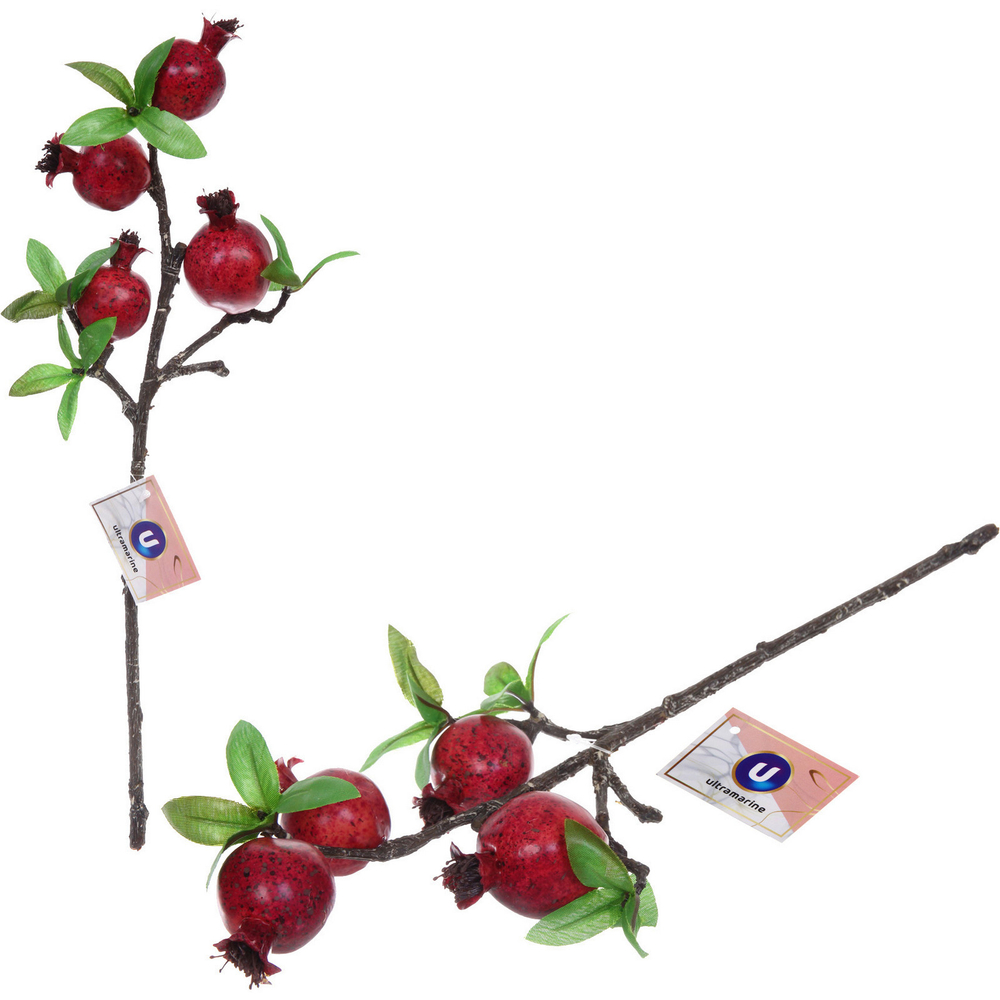 Муляж «Ветка гранат» 40см