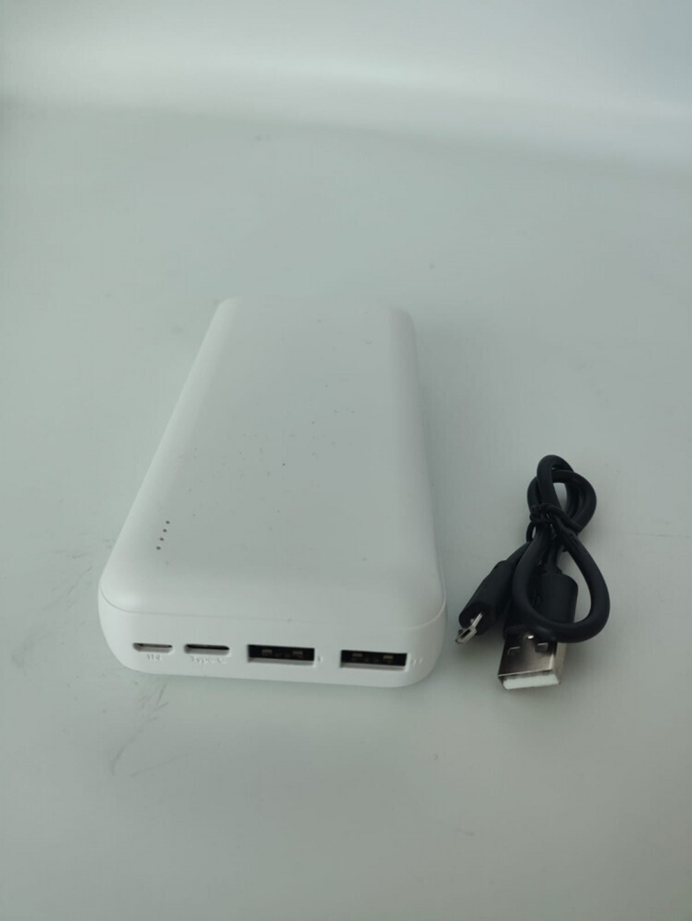 Внешний аккумулятор под брендирование Super Fast Charge 10000mAh White