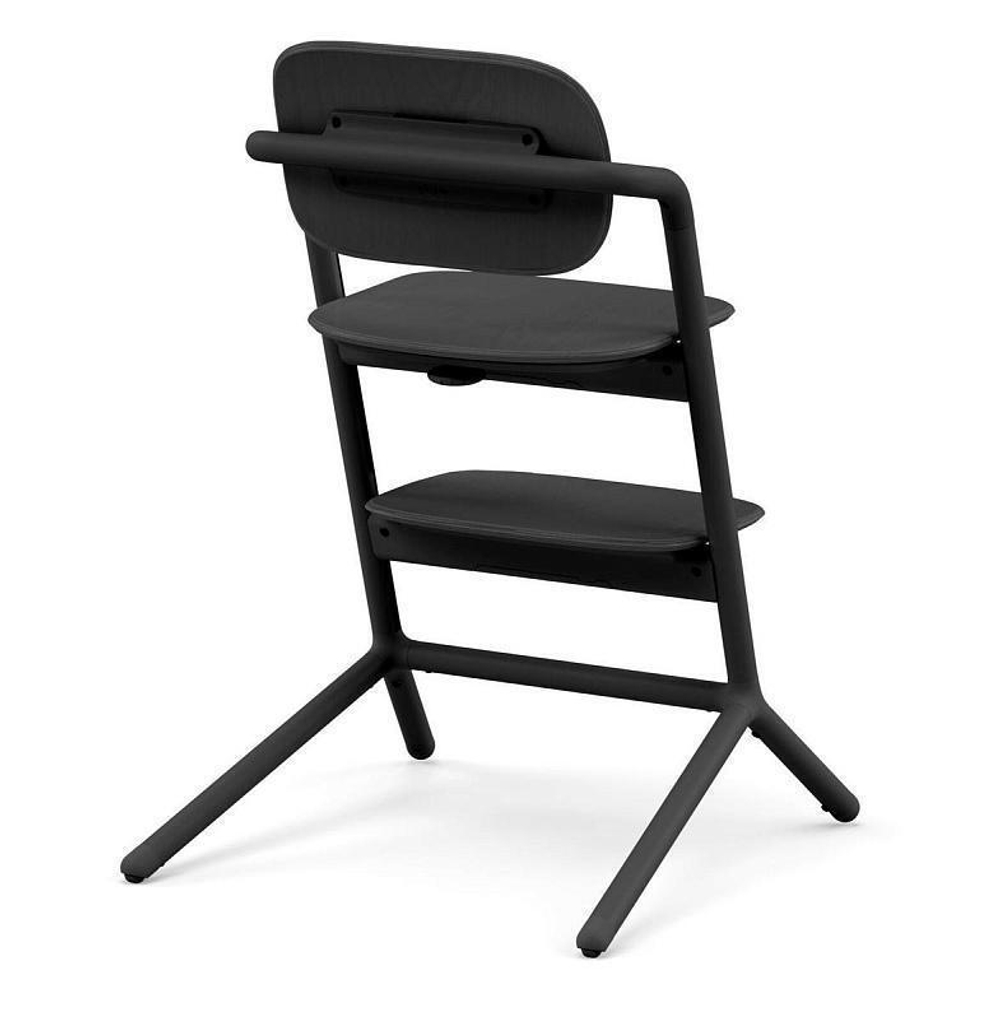 Стульчик для кормления Cybex Lemo 4 в 1 с мягкими чехлами Comfort Inlay Stunning Black/Suede Grey