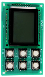Плата индикации SM.08/E контроллера F5021 SANYO.