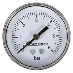 Манометр Джилекс МDА 50/6 - 1/4", аксиальный