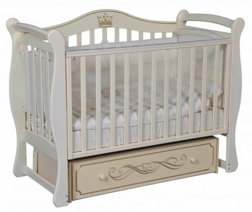 Детская кроватка Антел Julia-11 универсальный маятник слоновая кость