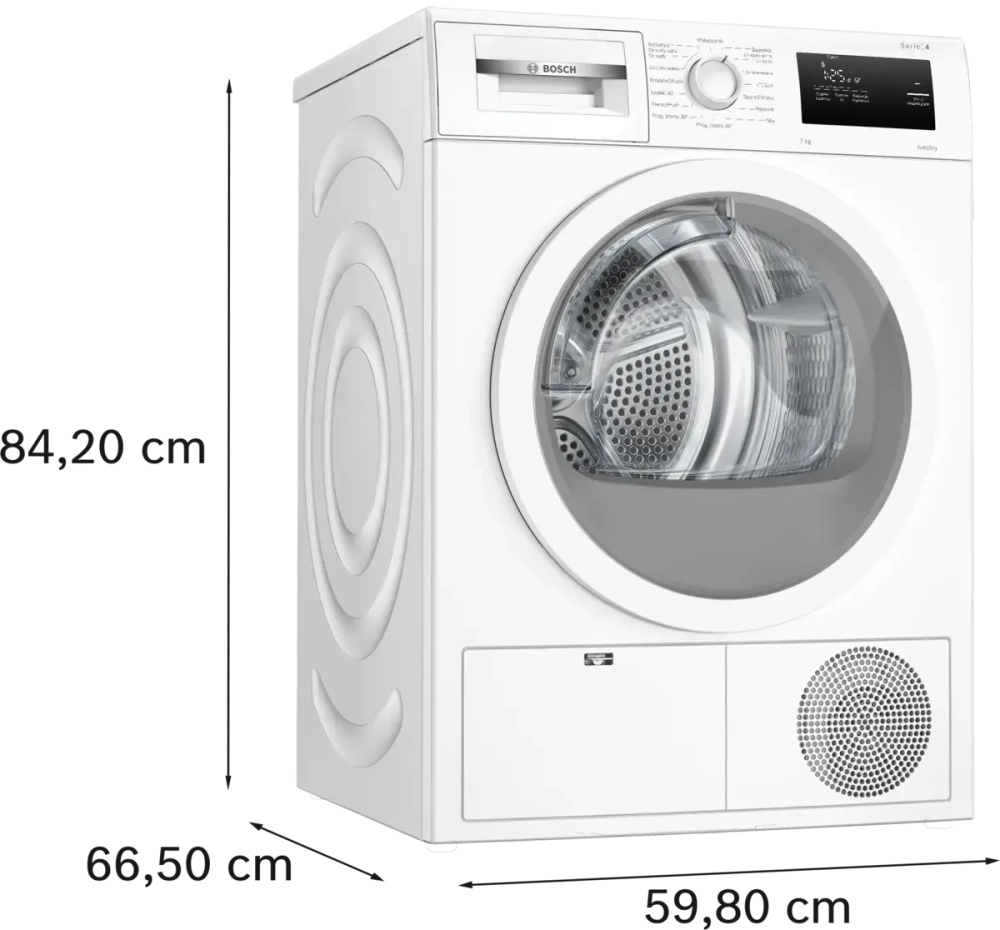 Сушильная машина Bosch WTH85077PL