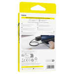 USB-C Кабель Baseus Dura Charging+Data 240W 1m - Gold Black