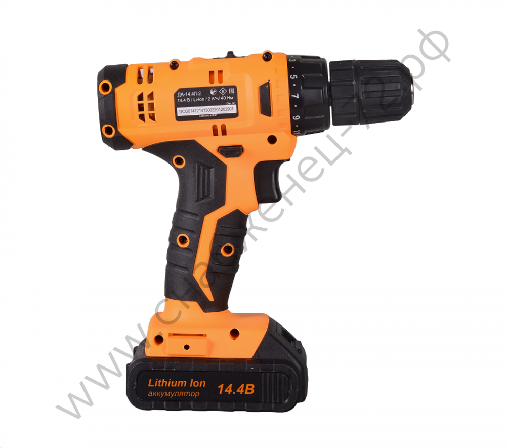 Дрель-шуруповерт ВИХРЬ ДА-14,4Л-2