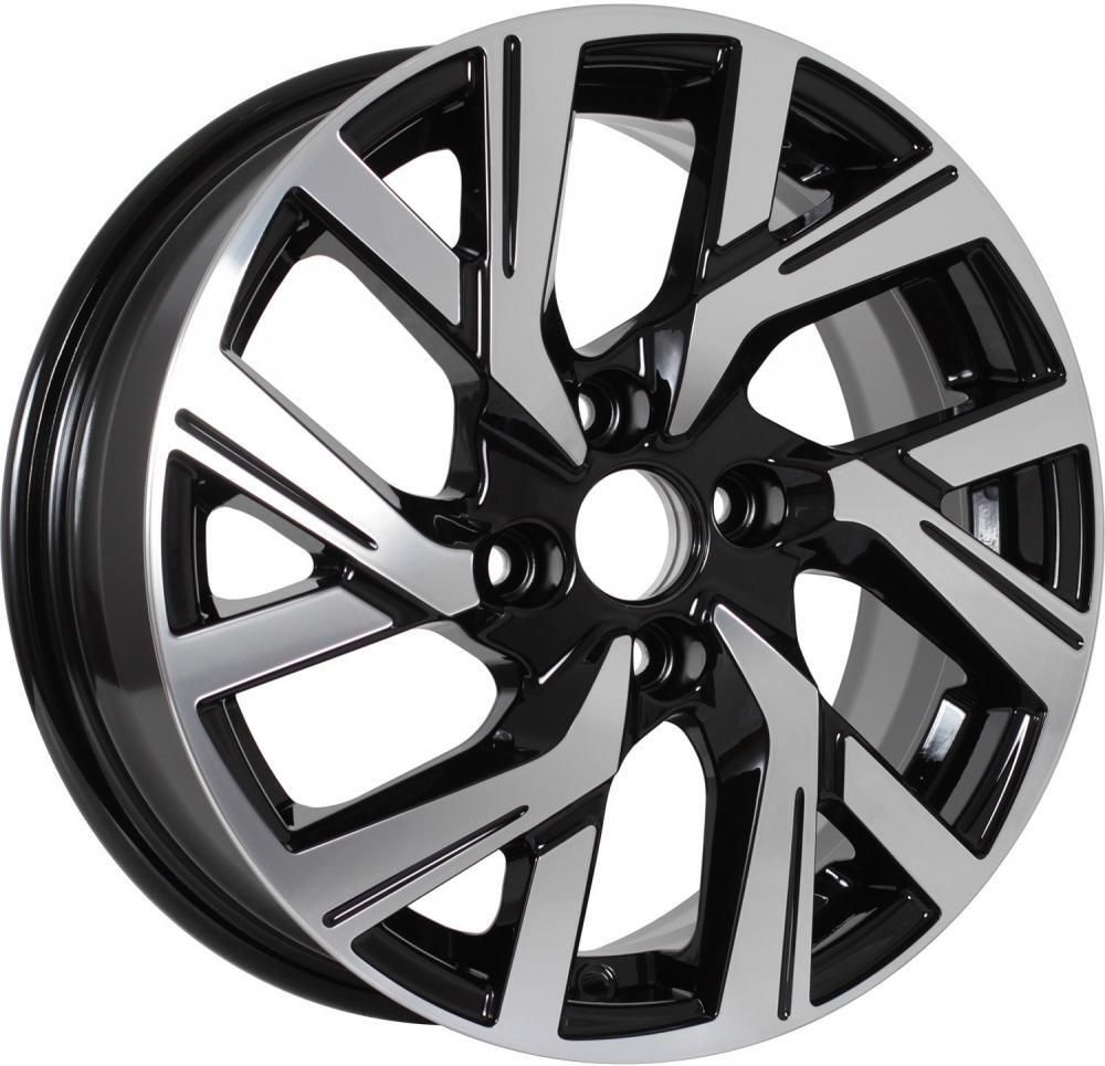 K&amp;K KC1030 6x15 4x100 ET 37 Dia 60.1 (алмаз черный)