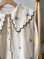 Хлопковая блузка Zara, 122