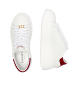 Кожаные кроссовки TWINSET - белый(242TCP010)