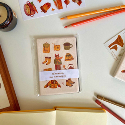 обложка на паспорт "котик путешественник"