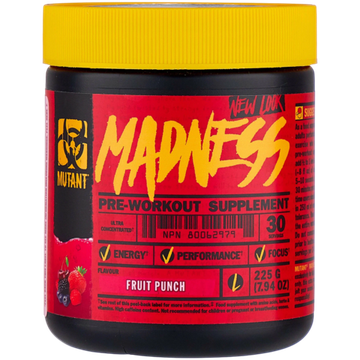 MUTANT Madness 225 g , Предтренировочный комплекс