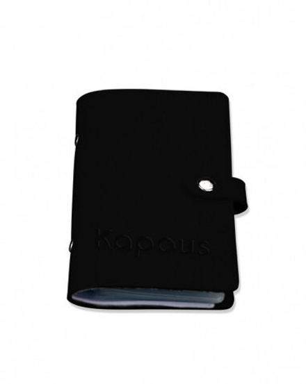 3 Kapous Professional Nails Органайзер для стемпинг пластин на 20 шт  чёрный , 20шт