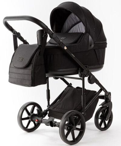 Детская коляска Adamex Locco Light 3 в 1 LL-TK53 TIP (ЧЕРНЫЙ)