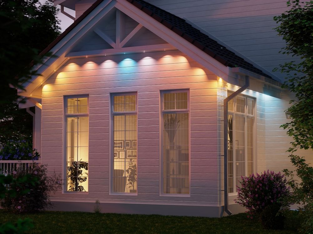 Twinkly уличные огни 72led, 30м белый провод