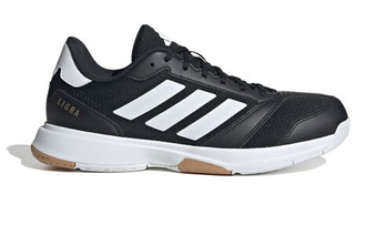 Мужские кроссовки для бадминтона/сквоша Adidas Ligra 8 M - core black/cloud white