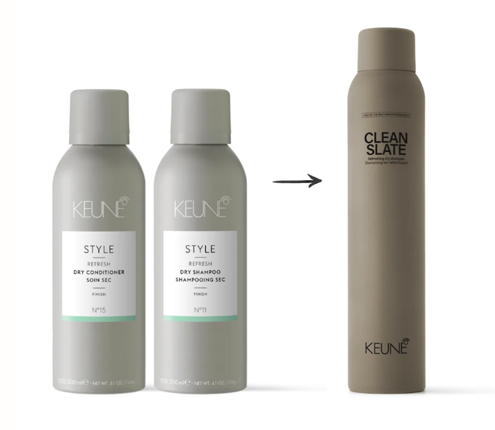Keune Сухой шампунь Clean Slate 200 мл
