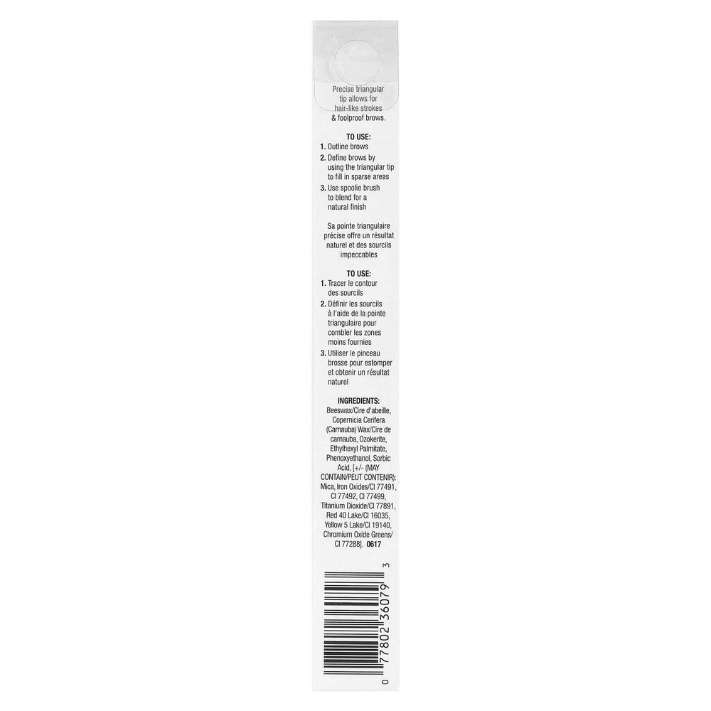 wet n wild, выдвижной карандаш для бровей, коричневый, 0,2 г (0,007 унции)