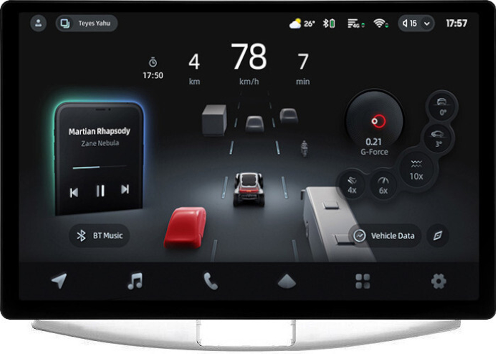 Магнитола для Volkswagen Passat B6, B7, CC 2005-2015 - Teyes CC4-PRO монитор 13" 2K QLED на Android 13, Snapdragon 778G, 8+128, AI, CarPlay, DSP, 4G SIM-слот