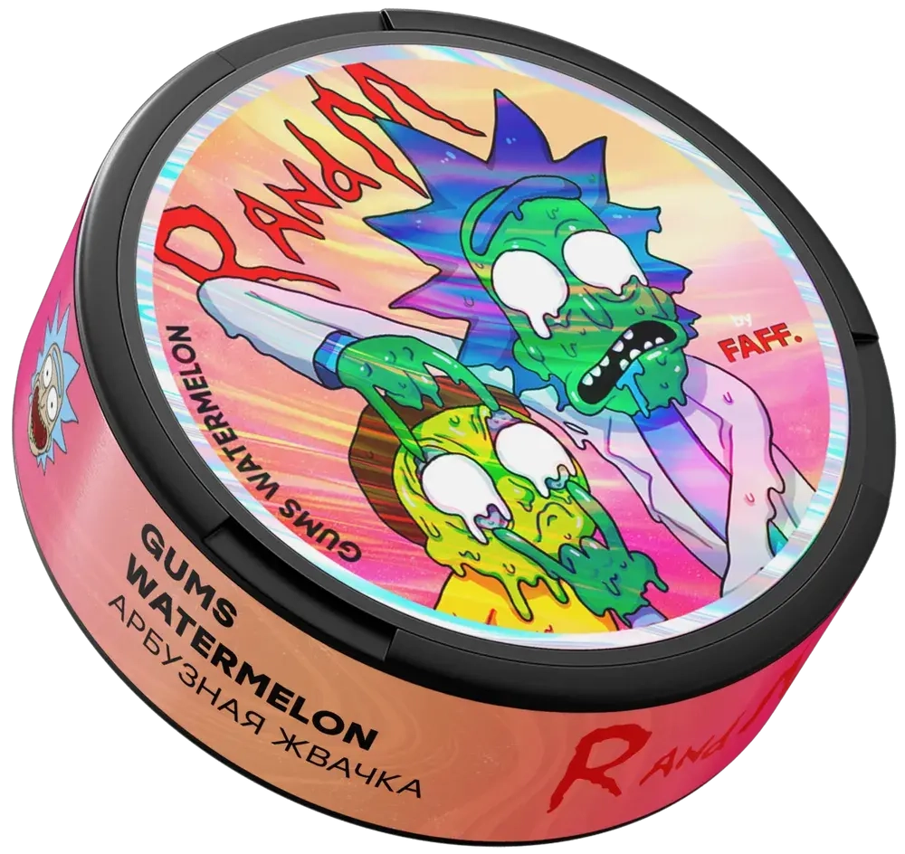 Снюс RANDM BY FAFF GUMS WATERMELON (150 МГ) - АРБУЗ, ЖВАЧКА