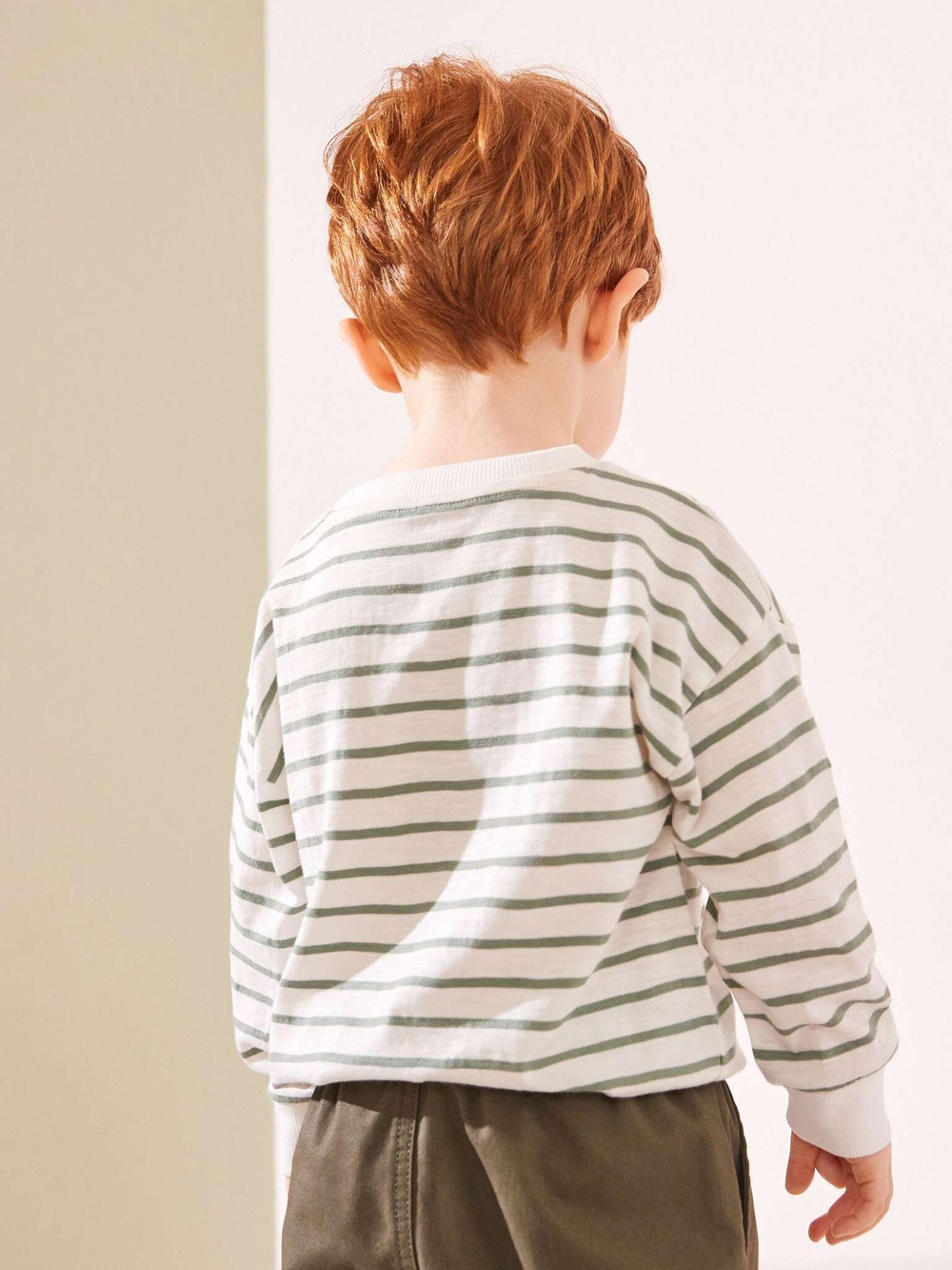 Лонгслив для мальчика Next 642-808, 3 шт., Белый, Фиолетовый, Зеленый