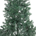 Ёлка «Серебряная дымка» 180 см, ПВХ зеленый с серебром (650 веток)