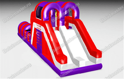 Надувная полоса препятствий "Веселые испытания"