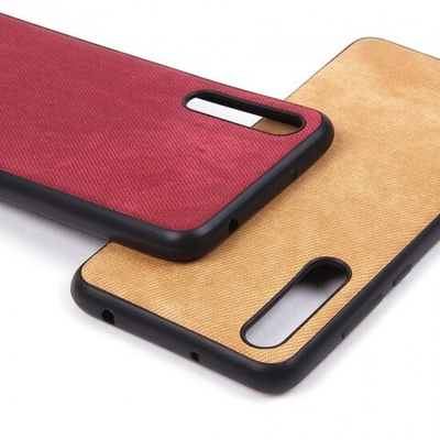 Чехол текстильный для Huawei P20 Pro, 010817 Голубой