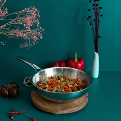 Сковорода-вок с ручкой Castel Pro (28 см)