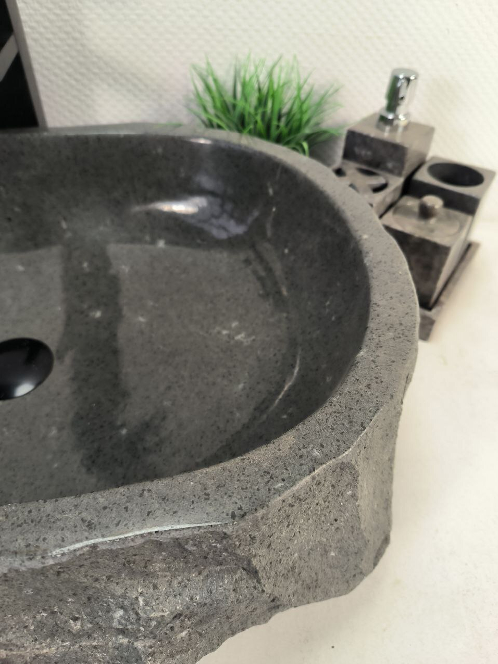 Раковина из андезита Erozy Grey EA-65318 65*43*15 0040