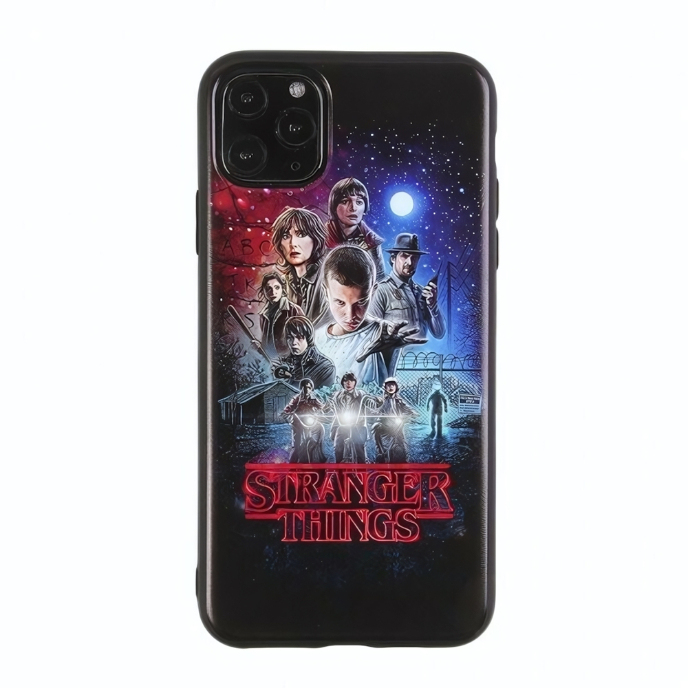 Чехол ТПУ Очень странные дела для iPhone 12, 012126