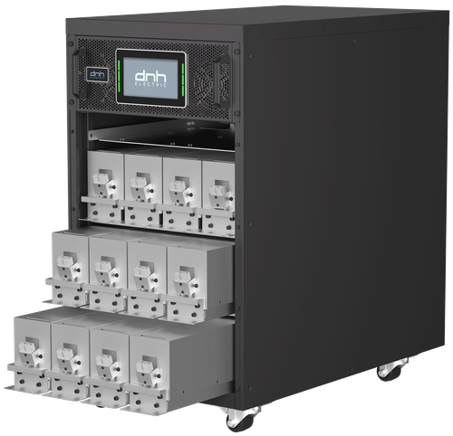 ИБП DNH DT3310S, 10 кВА/10 кВт, онлайн, 3:3ф, Tower, без АКБ (с отсеком под батарейные кассеты)
