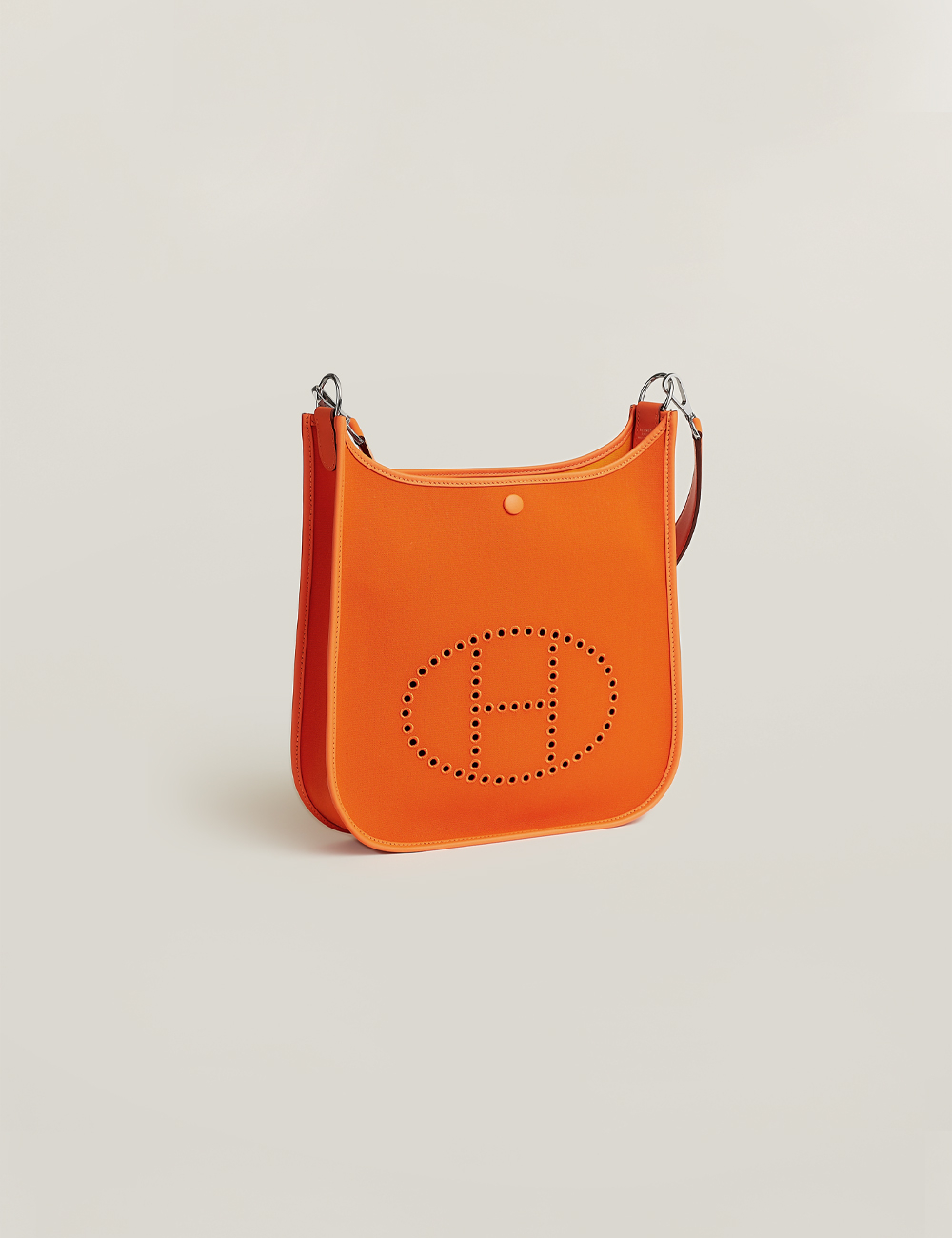 Сумка Hermes Evelyne 29 "jaune d'or / orange minium"