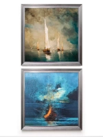 Картины на стену интерьерные на холсте 2 шт