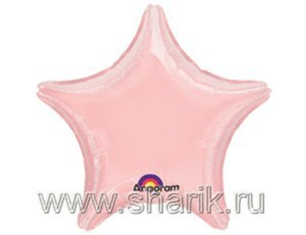 А Б/РИС ЗВЕЗДА 19" Пастель Розовый