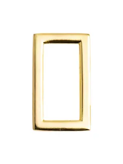 Рамка декоративная, Италия, 26 мм, металл, золото