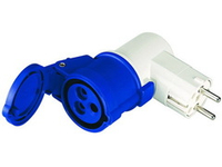 Переходник 16A(2P+E)250В-16A3P230В