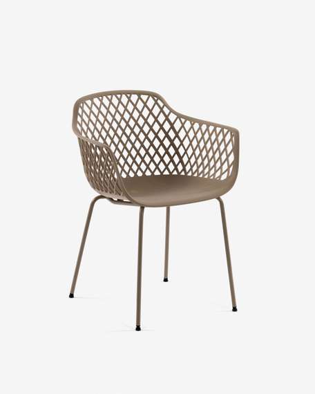 Стул Quinn бежевый | La Forma | Испания | Купить в Hallberg.ru