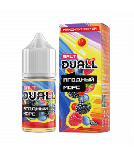 Жидкость Duall Extra, 30 мл, Light Ягодный Морс