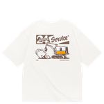 Футболка HAIDED DECONSTRUCTION Ecru