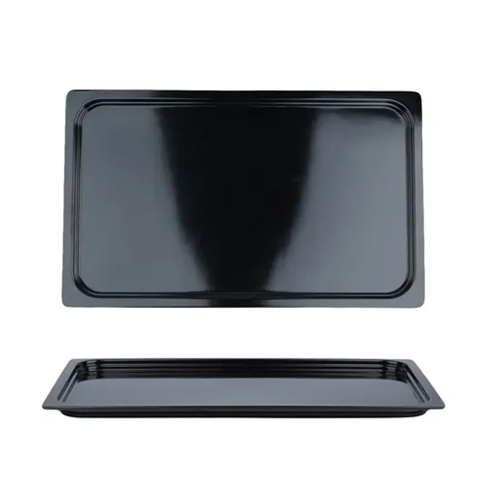 Гастроемкость 1/1 h20 мм пластик меламин 528*320*20 мм 13,5 л Black P.L. Proff Cuisine