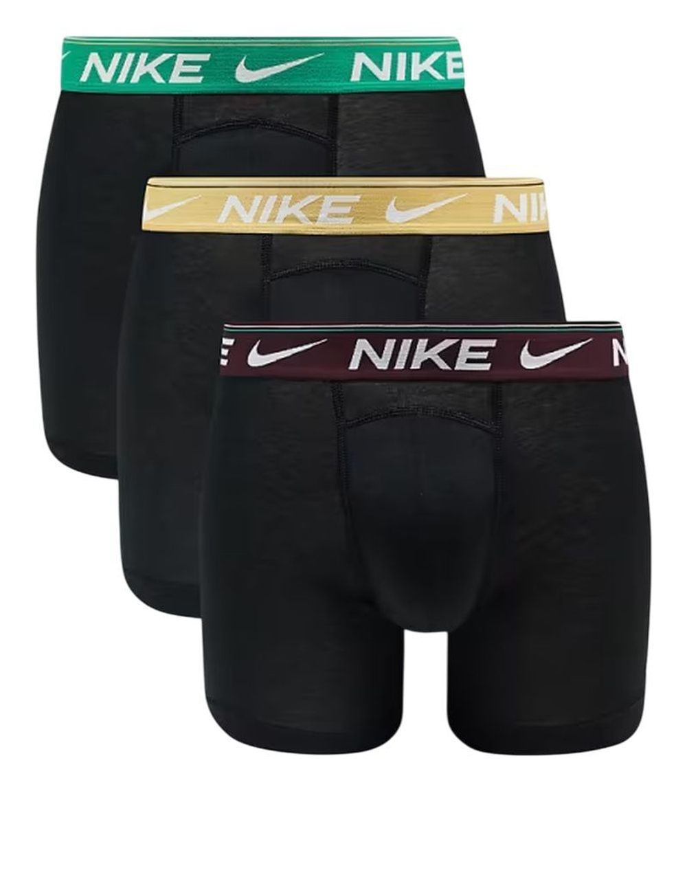 Мужские спортивные боксеры Nike Dri-Fit Ultra Comfort Brief 3P - черный