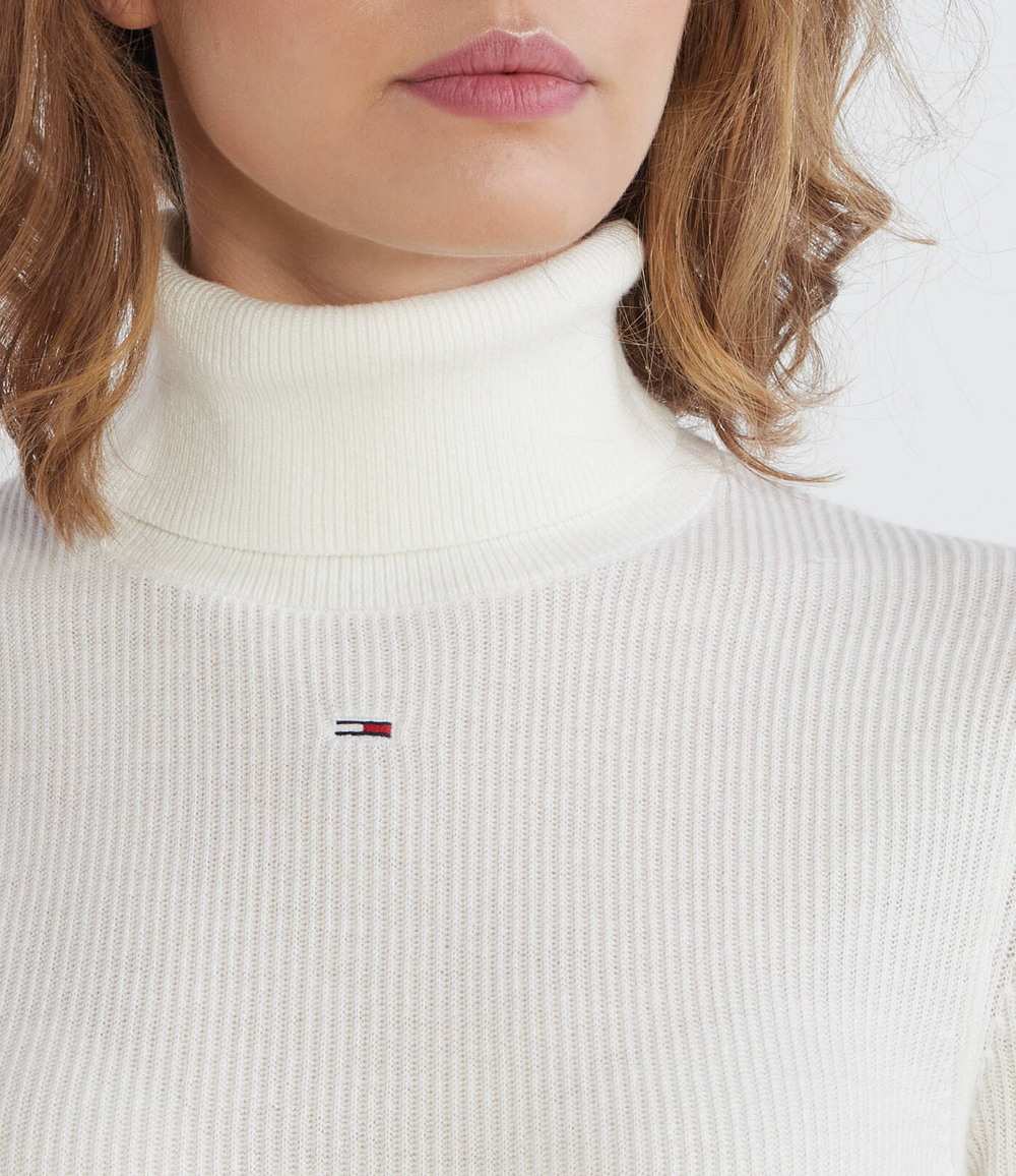 Гольф TJW ESSENTIAL TURTLENECK Tommy Jeans - белый(DW0DW16537)