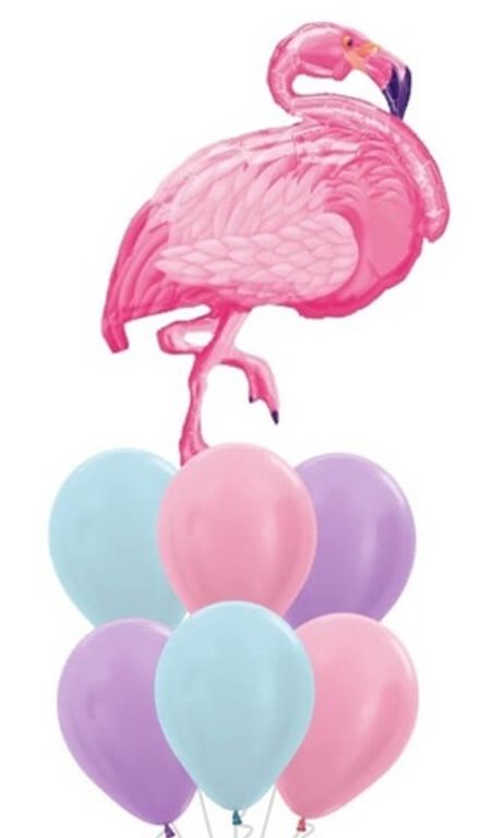 Фонтан "Розовый фламинго"